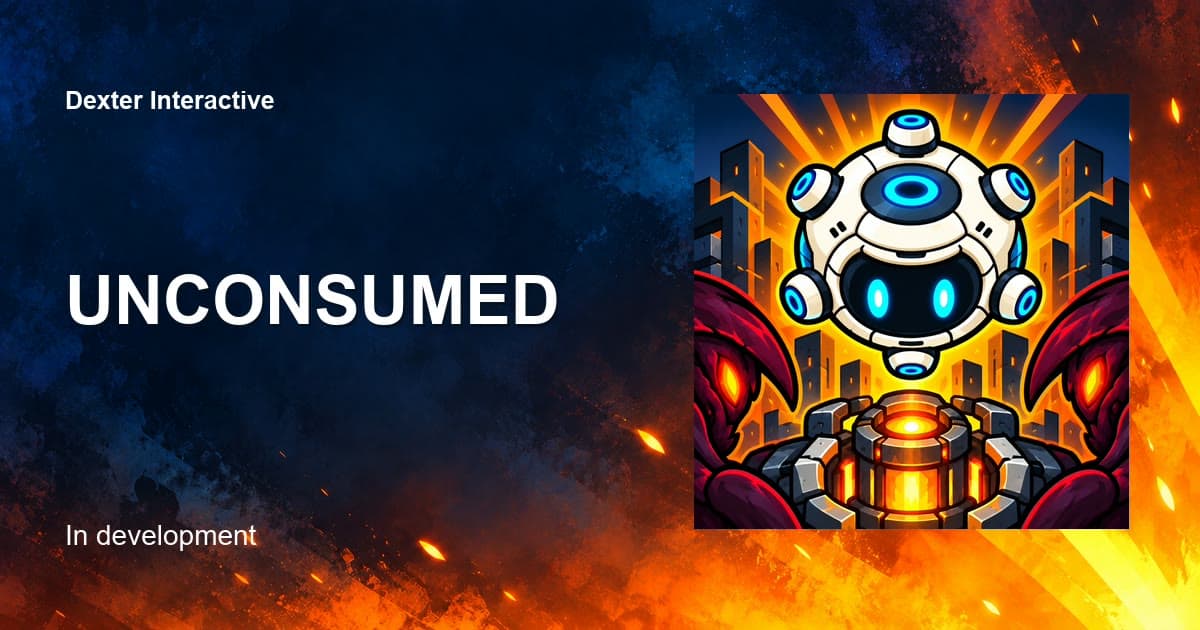 UNCONSUMED promotional banner with the approved Scrap Core artwork